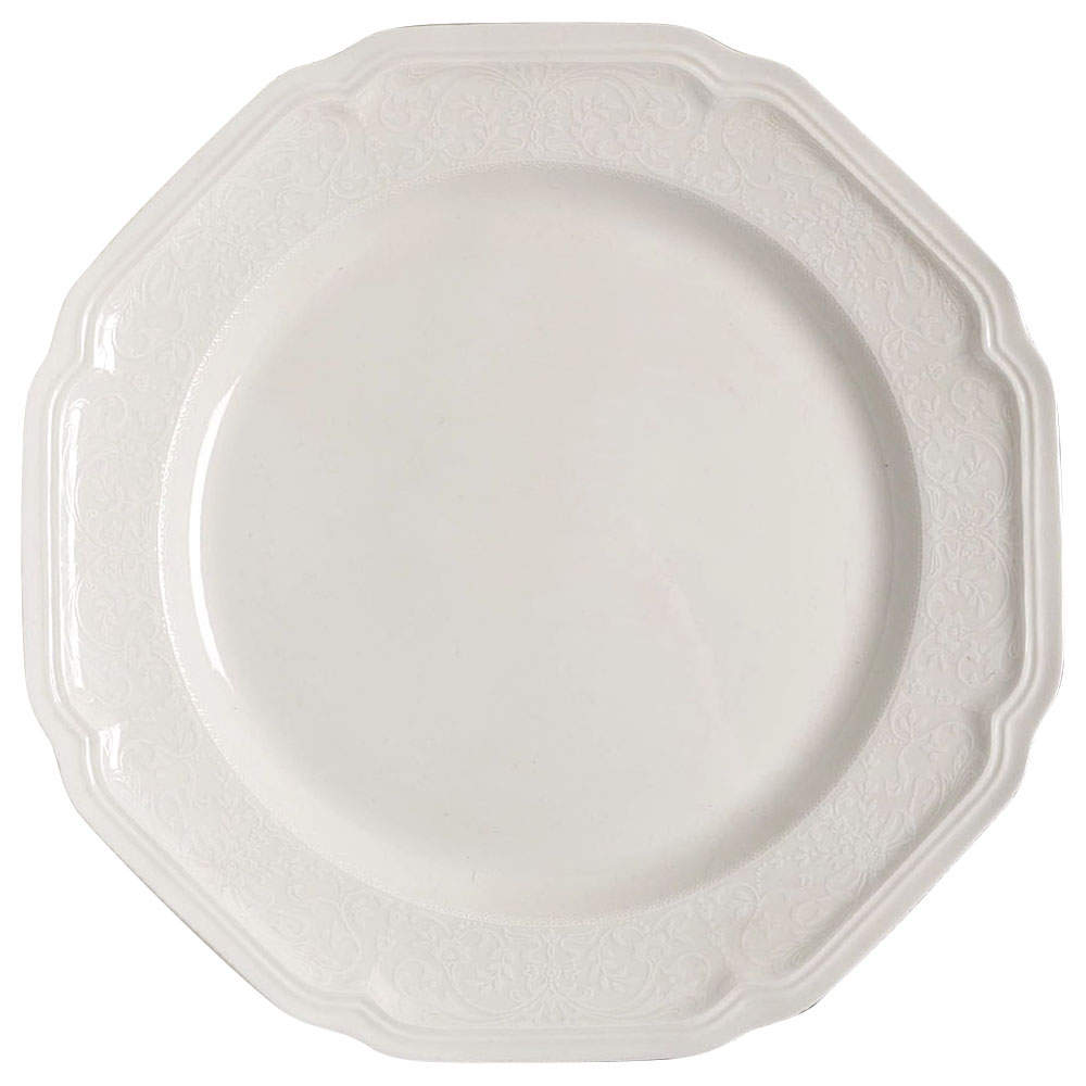 Floral Moire 12" Chop Plate (Round Platter) by Mikasa-1