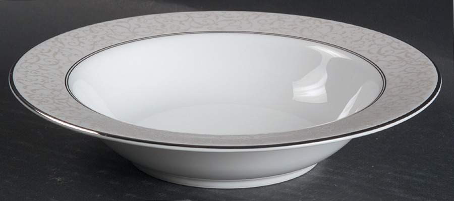 Parchment (Thailand) Rim Fruit/Dessert (Sauce) Bowl by Mikasa-1
