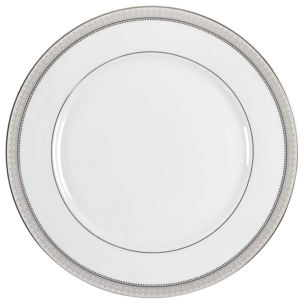 Platinum Crown Dinner Plate by Mikasa-1