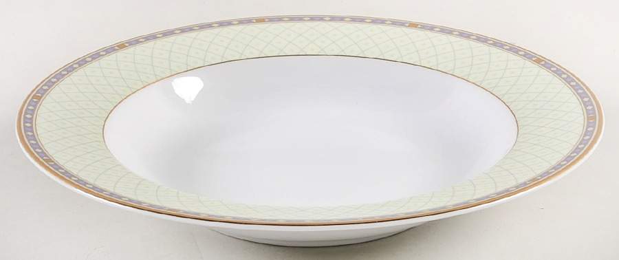 Roman Jewel Rim Soup Bowl by Mikasa-1