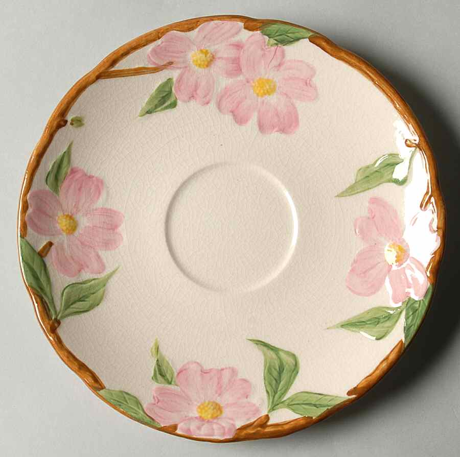 Pink Dogwood Saucer by Maruta-1