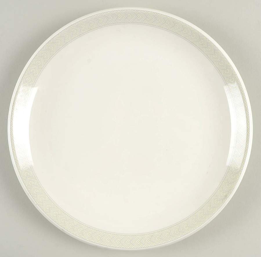 Diamond Chain Dinner Plate by Mikasa-1