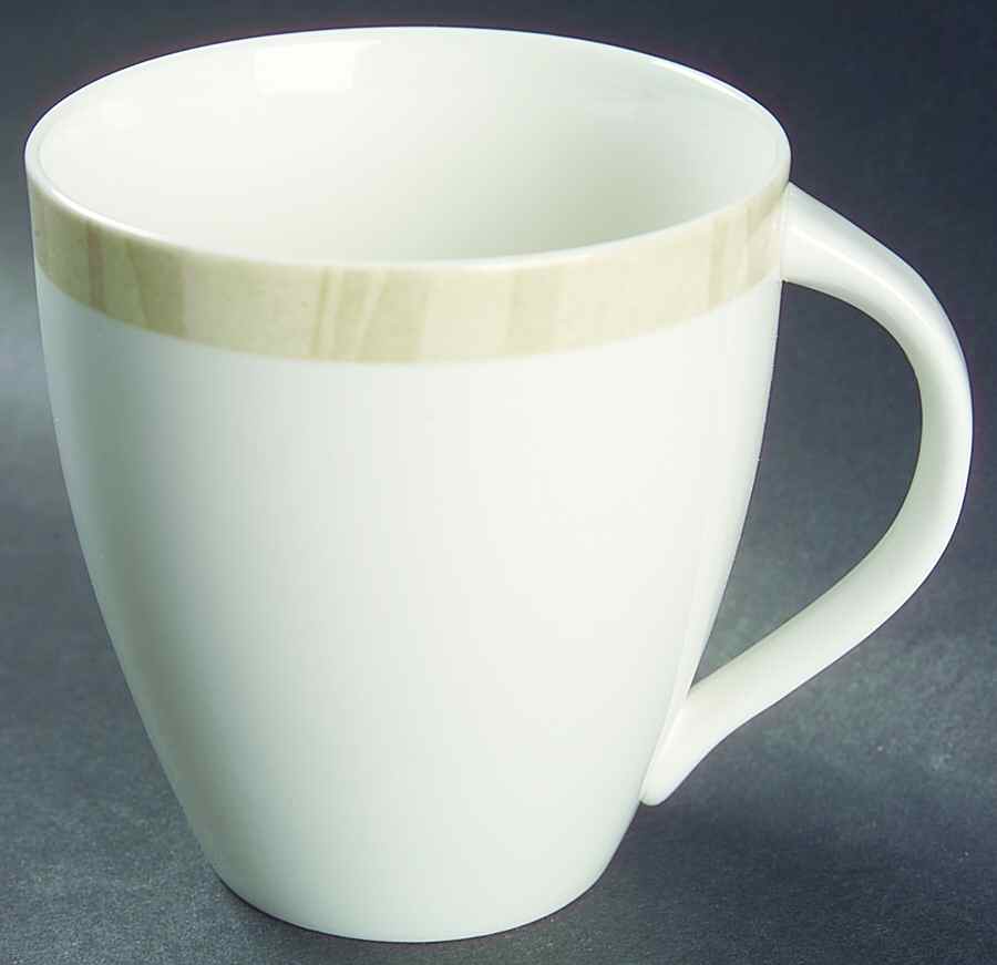Nouveau Beige Flat Cup by Mikasa-1