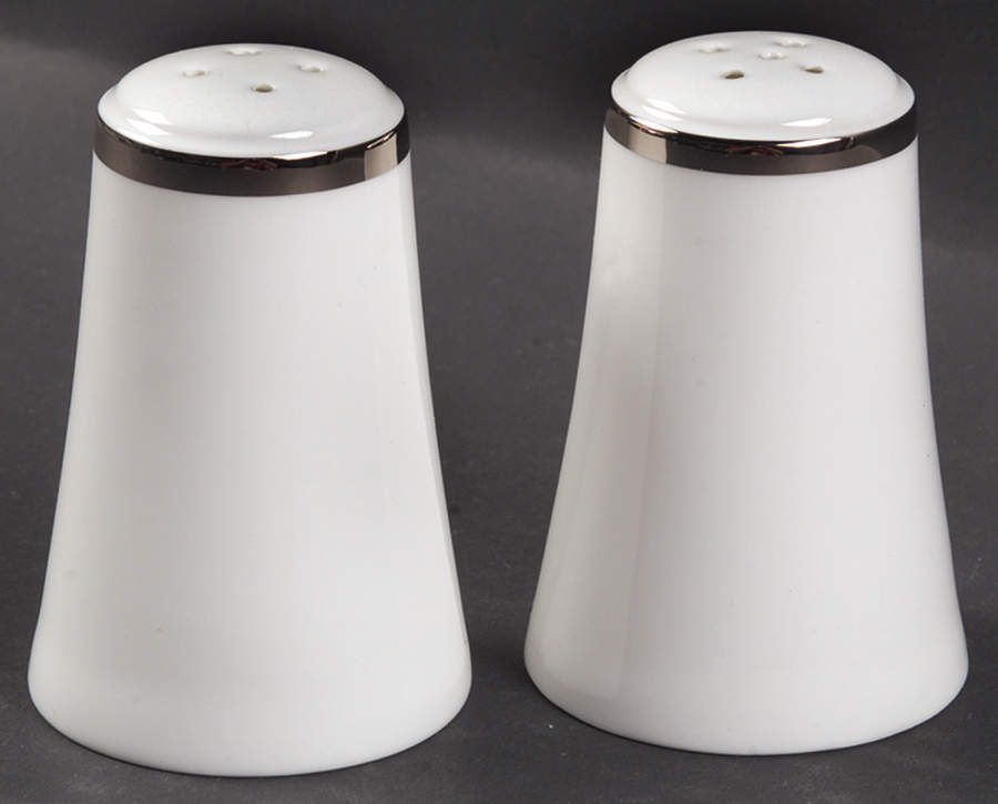 Deco Platinum Salt & Pepper Set by Mikasa-1