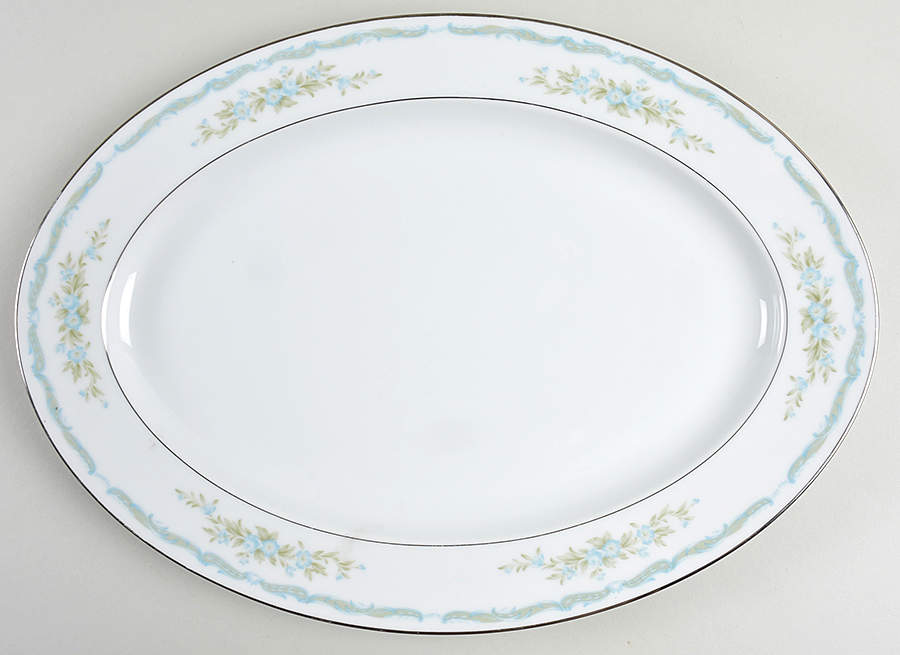 Monticello 16" Oval Serving Platter by Majestic (Japan)-1