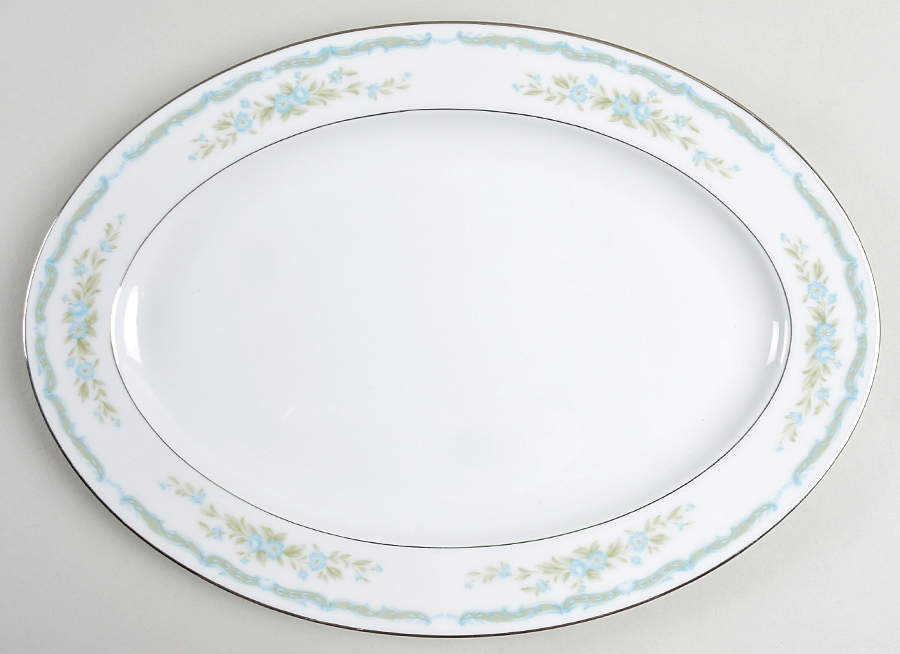 Monticello 12" Oval Serving Platter by Majestic (Japan)-1