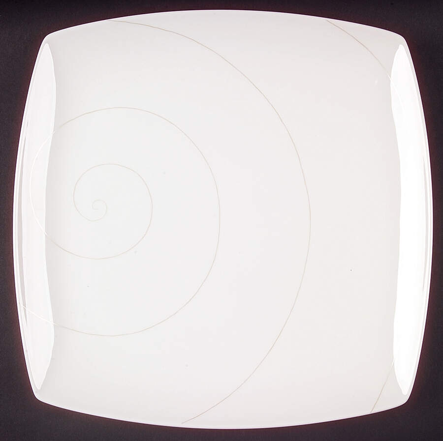 Infinity Silver 12" Chop Plate (Round Platter) by Mikasa-1