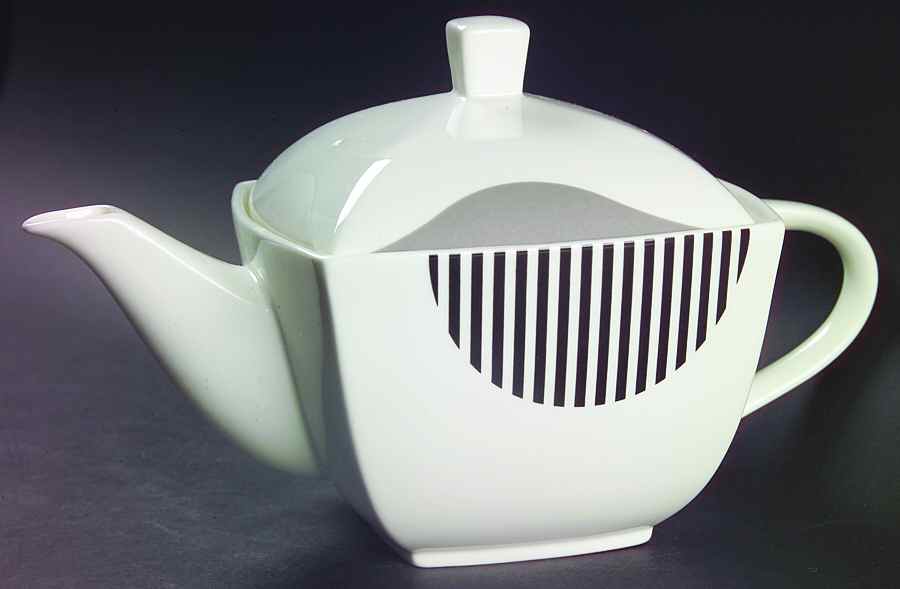 Charisma Wave Teapot & Lid by Mikasa-1
