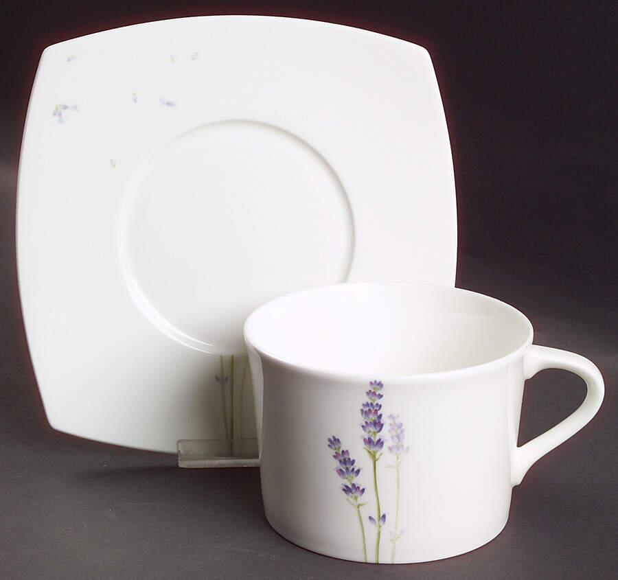 Lavender Lane Breakfast Cup & Saucer Set by Mikasa-1