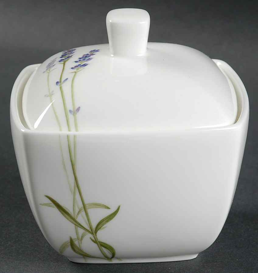 Lavender Lane Sugar Bowl & Lid by Mikasa-1
