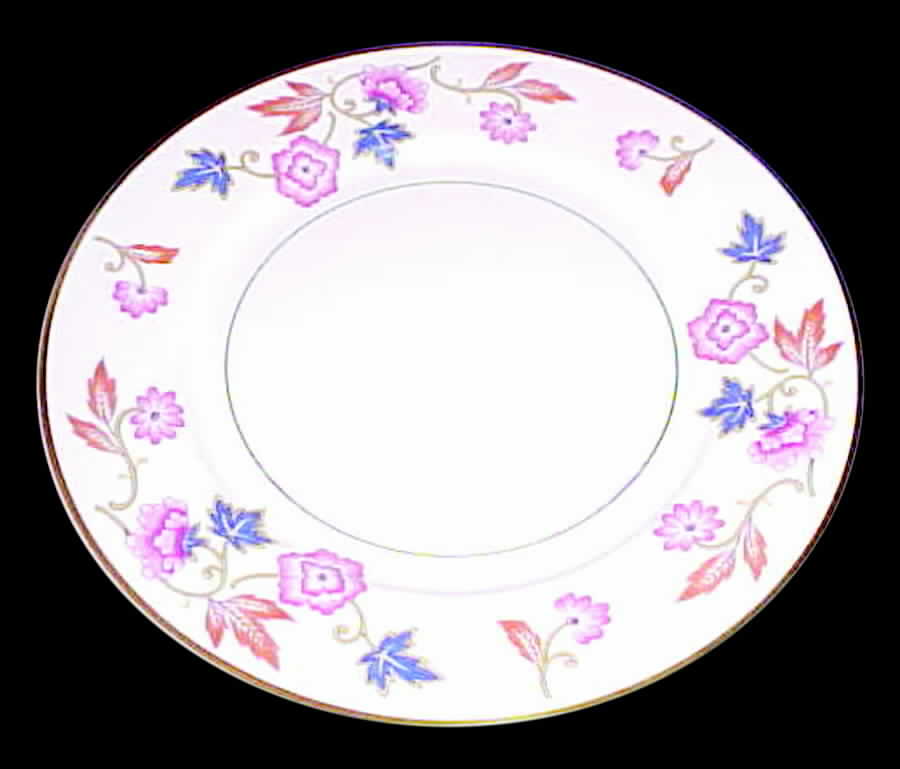 Oriental Poppy Dinner Plate by Manor House (USA)-1