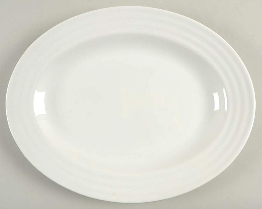 Main Course 14" Oval Serving Platter by Mikasa-1