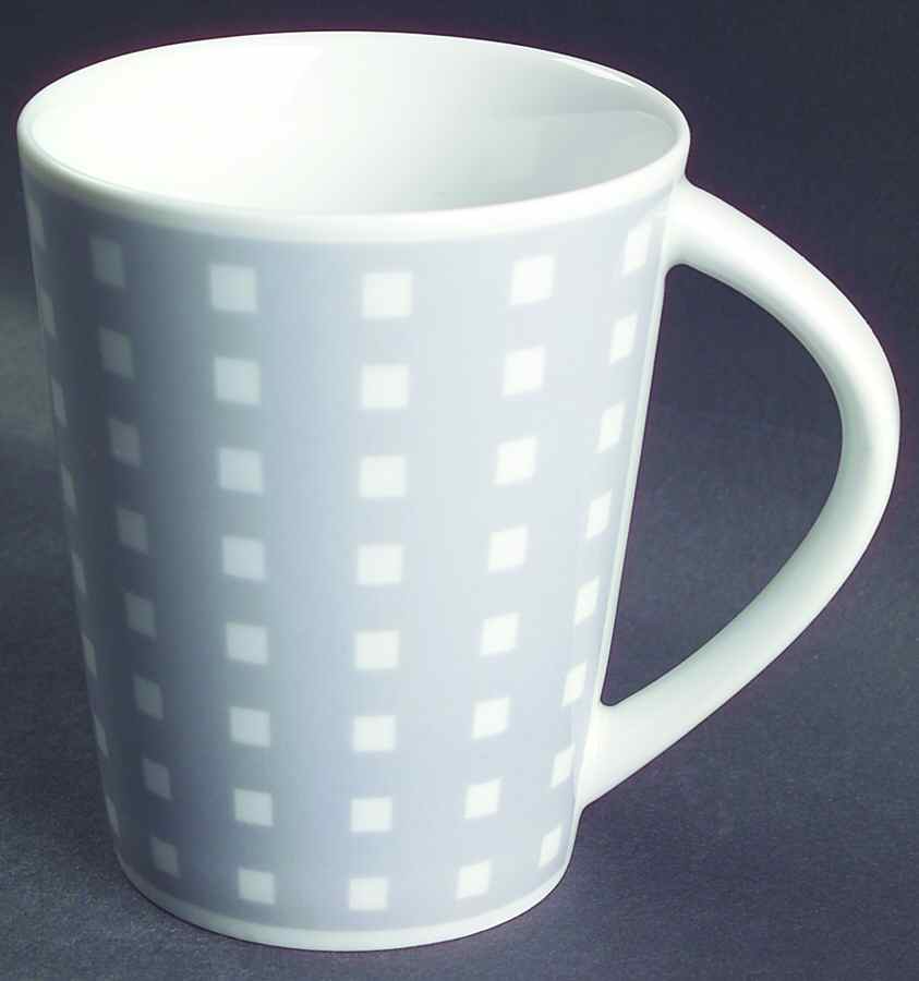Checkpoint Gray Mug by Mikasa-1