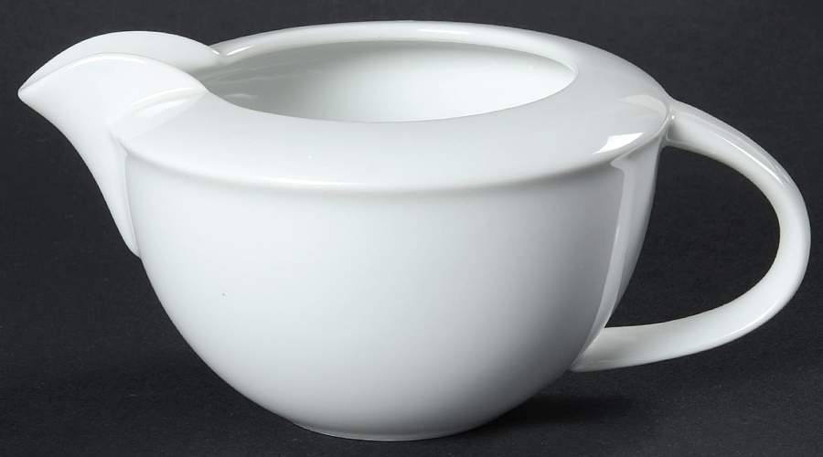Simplicity White (M5200) Creamer by Mikasa-1
