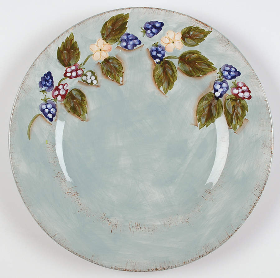 Santa Rosa Blue Large Dinner Plate by Mesa Intl-1