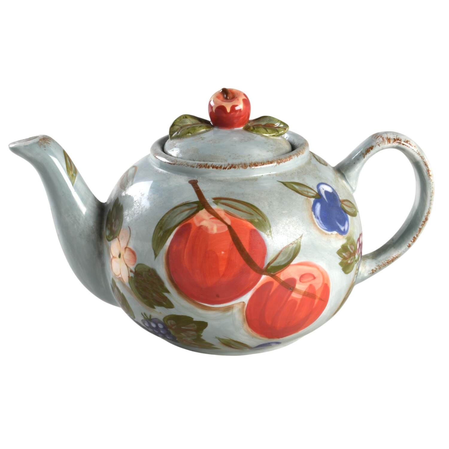 Santa Rosa Blue Teapot & Lid by Mesa Intl-1