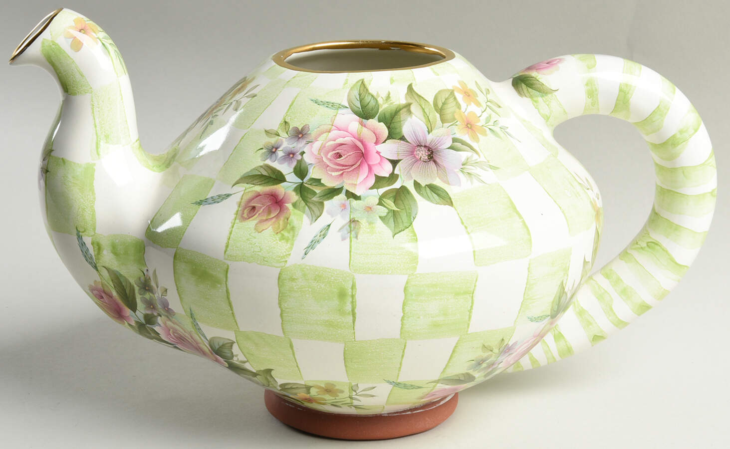 Sweet Pea Teapot No Lid by MacKenzie-Childs-1