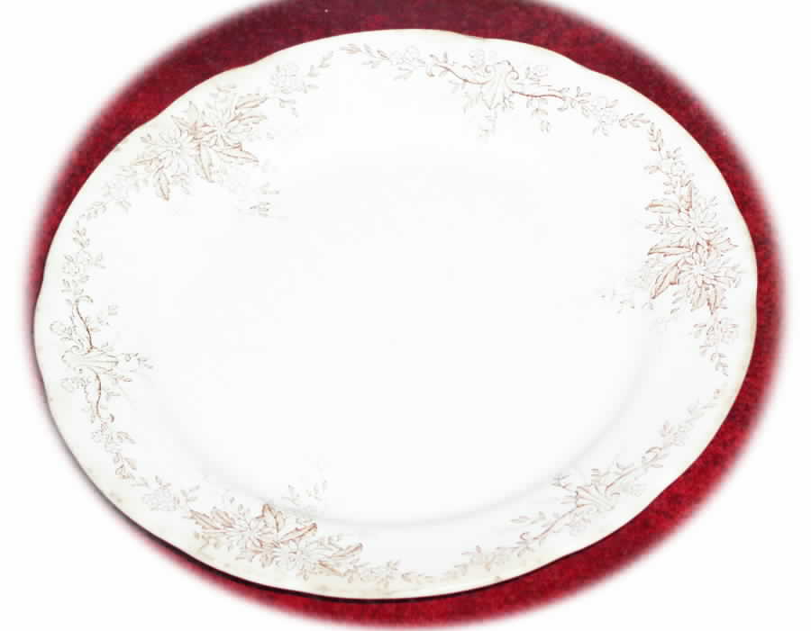 Caledonia Brown Salad Plate by Mellor Taylor-1