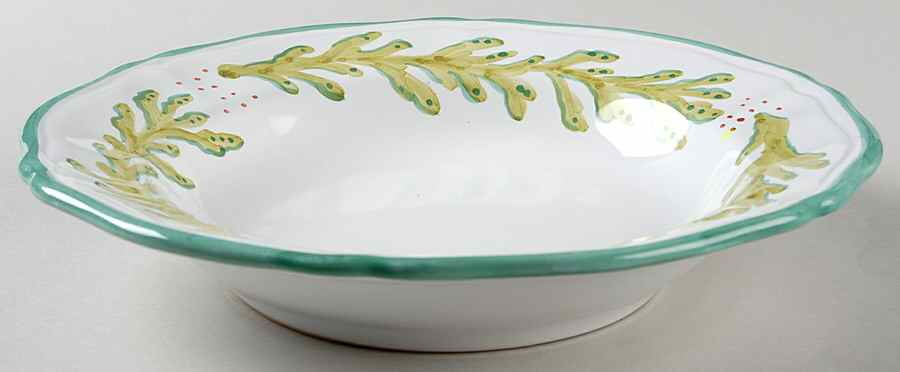 Tidal Pool Large Rim Soup Bowl by Mariposa-1
