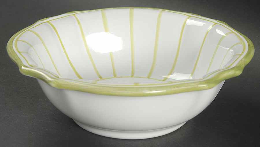 Pinstripes Soup/Cereal Bowl by Mariposa-1