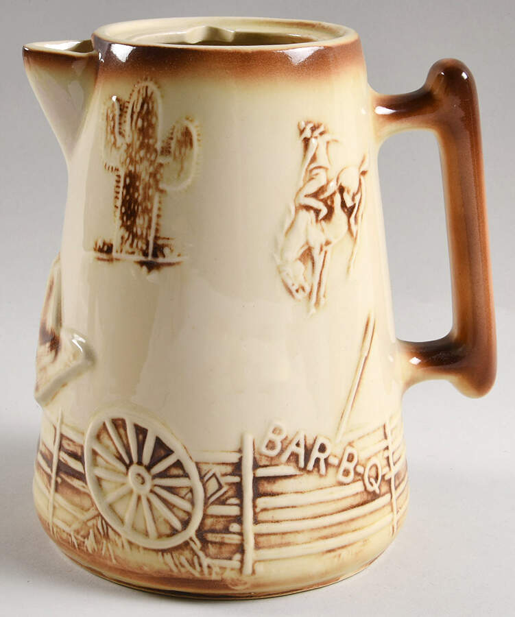 El Rancho Coffee Pot No Lid by Nelson McCoy-1