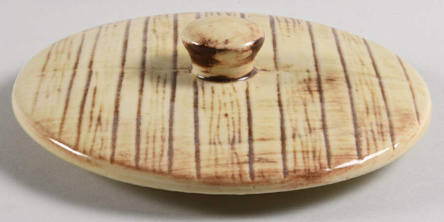 El Rancho Lid for China Beverage Server by Nelson McCoy-1