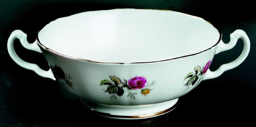 MYF4 Footed Cream Soup Bowl by Mayfair (England)-1