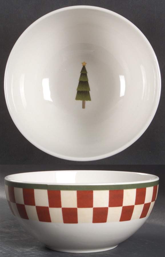 Folk Art Santa Soup/Cereal Bowl by Marketplace-1