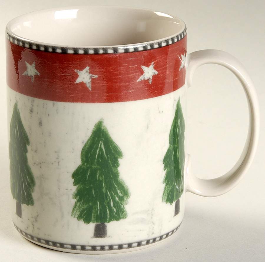 Folk Art Santa Mug by Marketplace-1