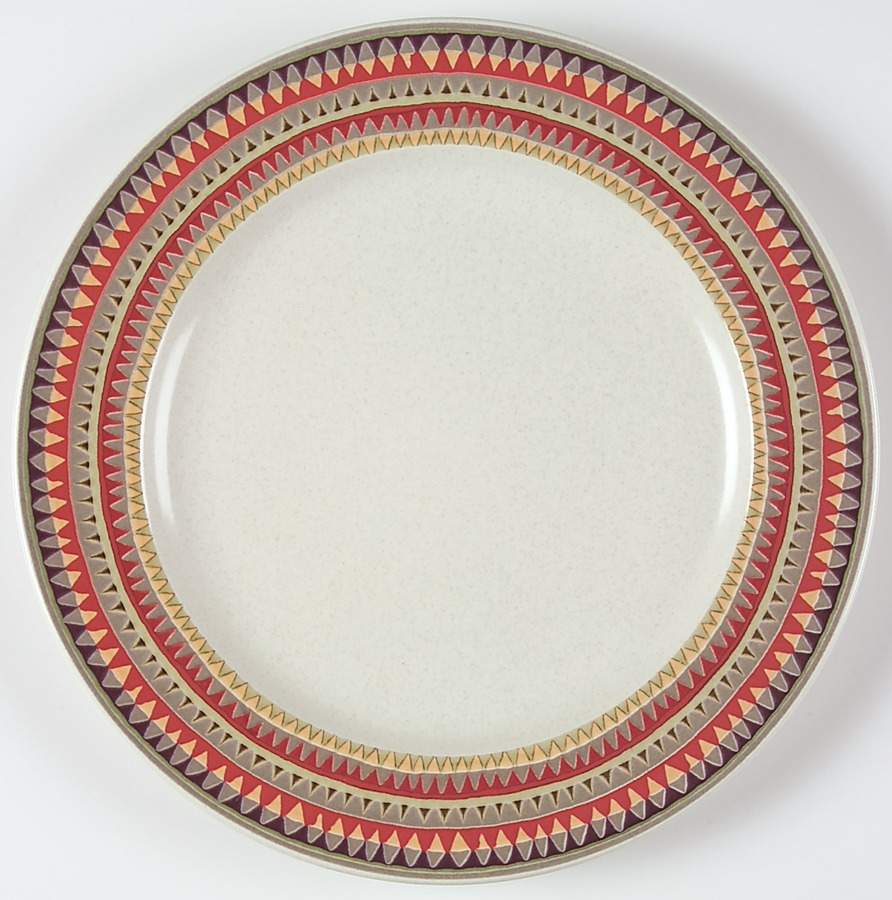 Color Ridge Dinner Plate by Mikasa-1