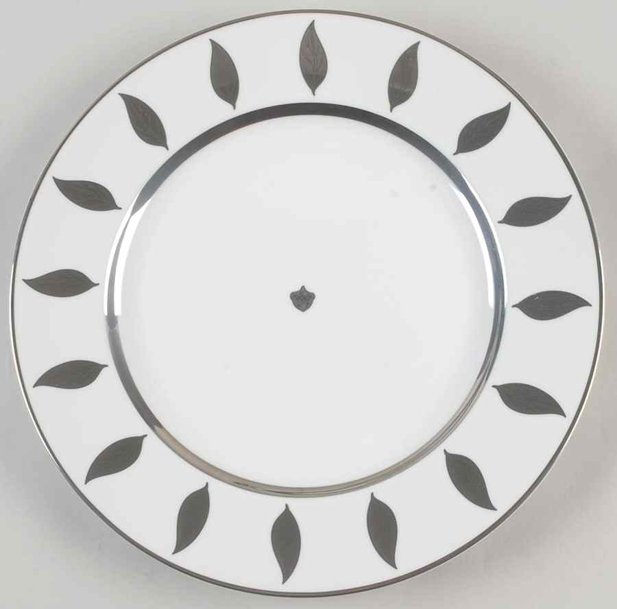 Silvering Leaves Service Plate (Charger) by Marc Blackwell-1