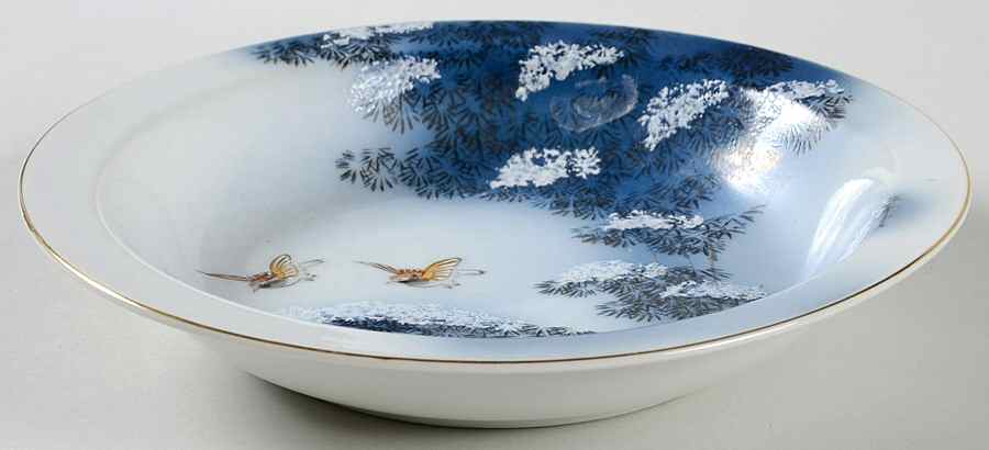 MEJ15 Rim Soup Bowl by Meijyo (Japan)-1