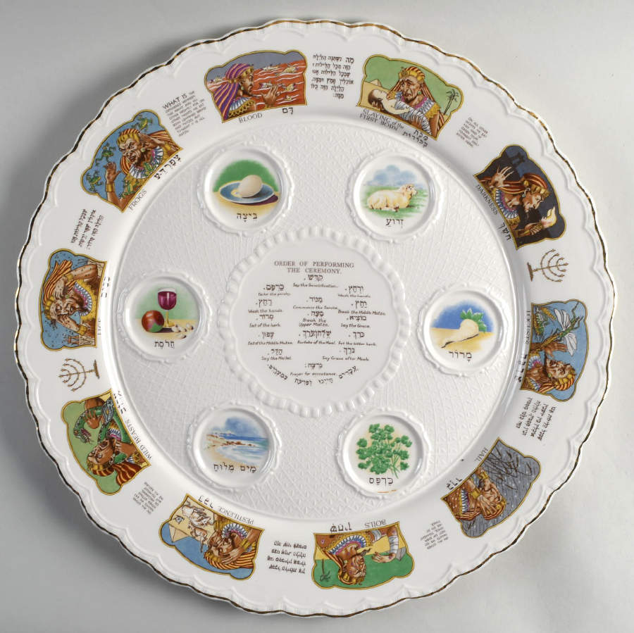 Sederdish Passover Seder Plate by Mason's-1