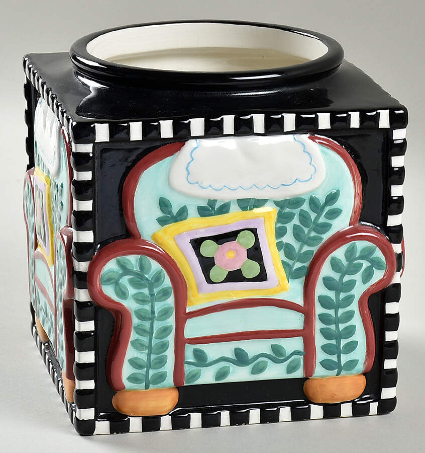 Love, Home, Family, Friends Medium Canister No Lid by Mary Engelbreit-1