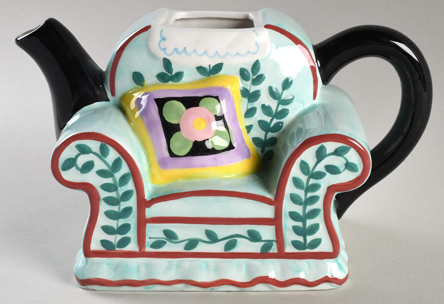 Love, Home, Family, Friends Figural Teapot No Lid by Mary Engelbreit-1