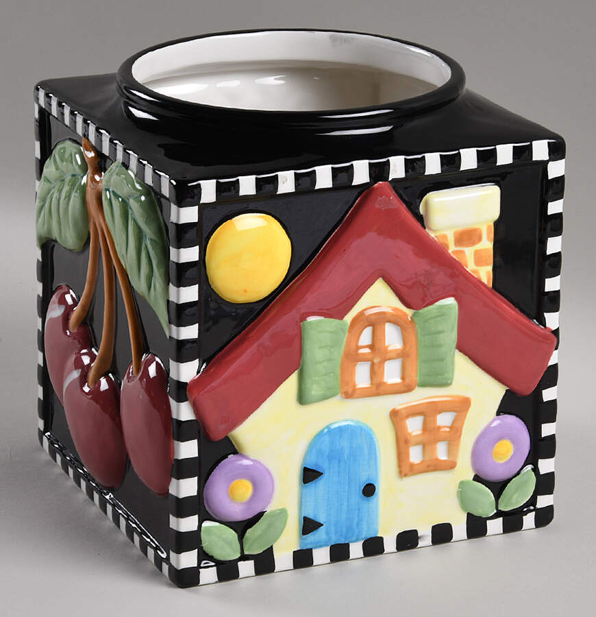 Love, Home, Family, Friends Large Canister No Lid by Mary Engelbreit-1