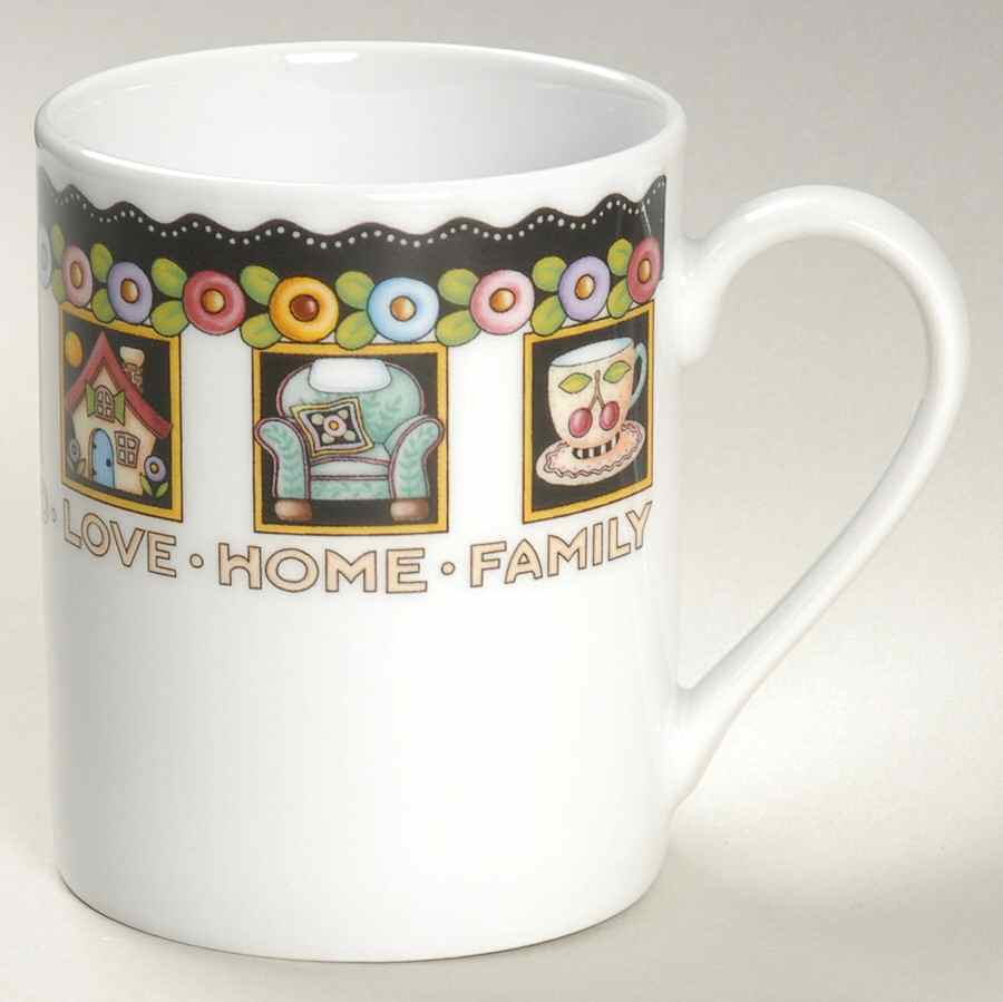Love, Home, Family, Friends Mug by Mary Engelbreit-1