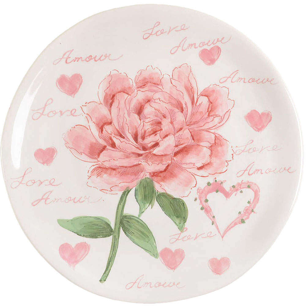Amour Salad Plate by Maxcera Corp-1