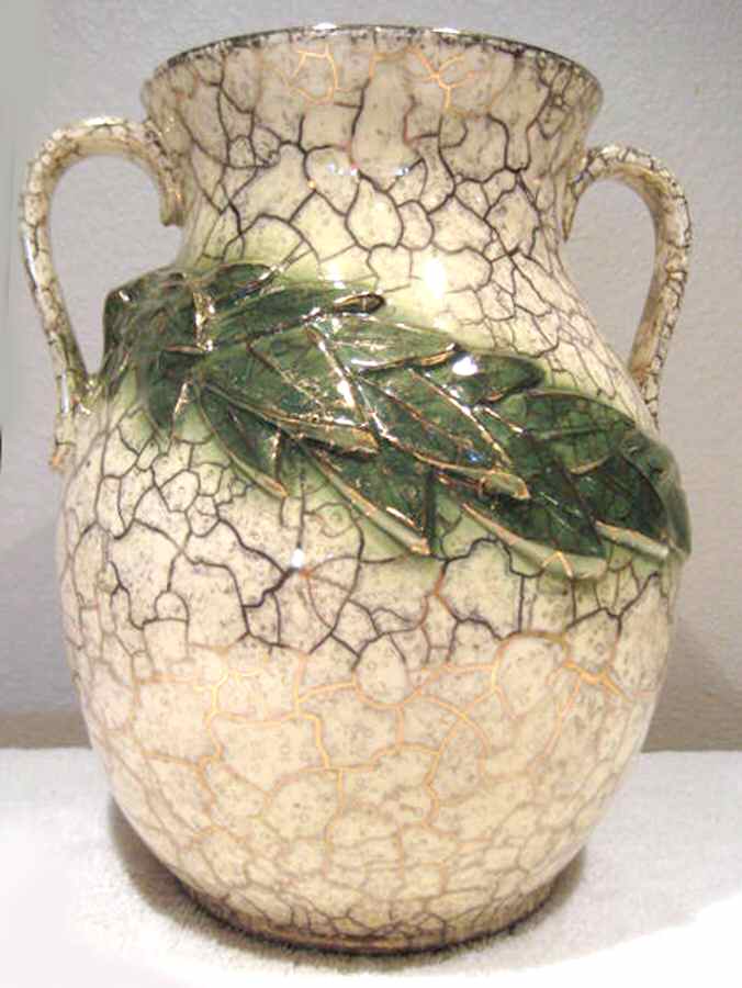 Grecian 9" Vase by Nelson McCoy-1