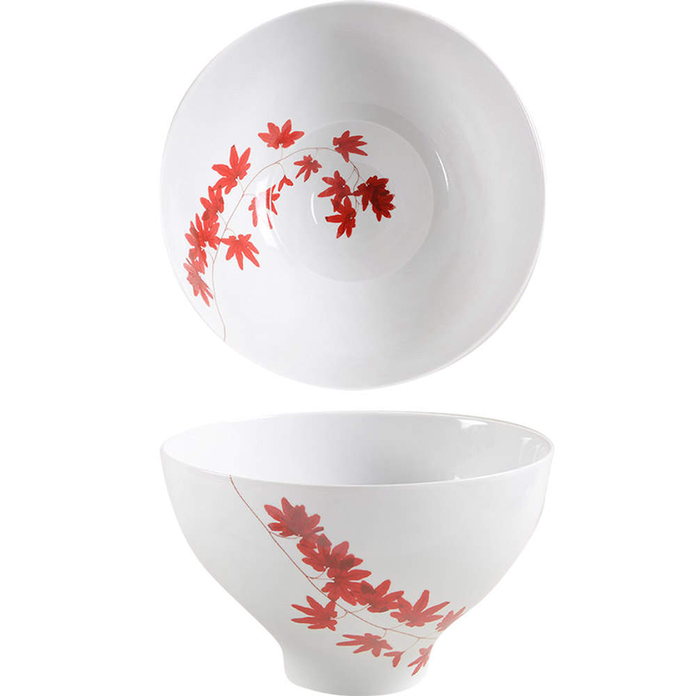 Pure Red 9" Salad Serving Bowl by Mikasa-1