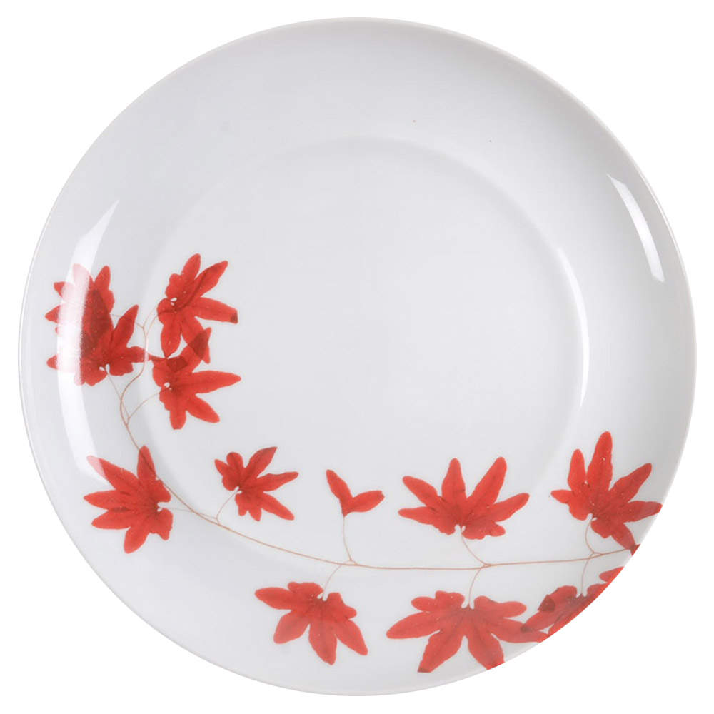 Pure Red Salad Plate by Mikasa-1