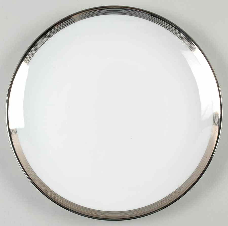 Ridge Platinum 12" Chop Plate (Round Platter) by Mikasa-1