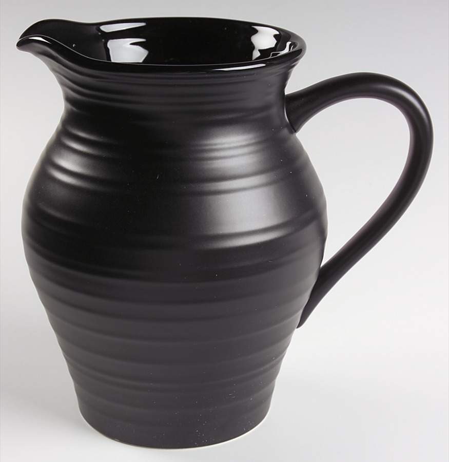 Swirl Black 80 Oz Pitcher by Mikasa-1