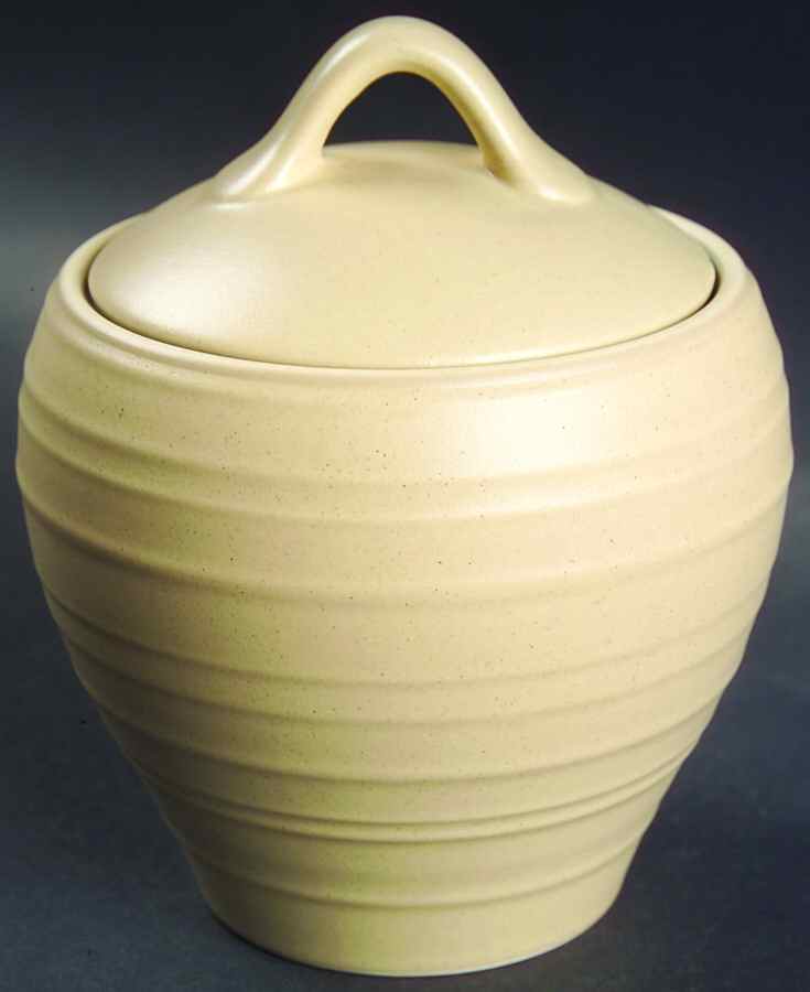 Swirl Celadon Sugar Bowl & Lid by Mikasa-1