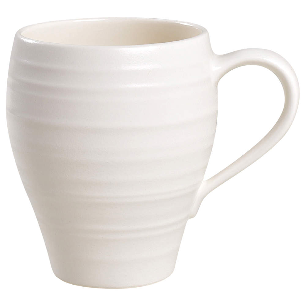 Swirl White Mug by Mikasa-1