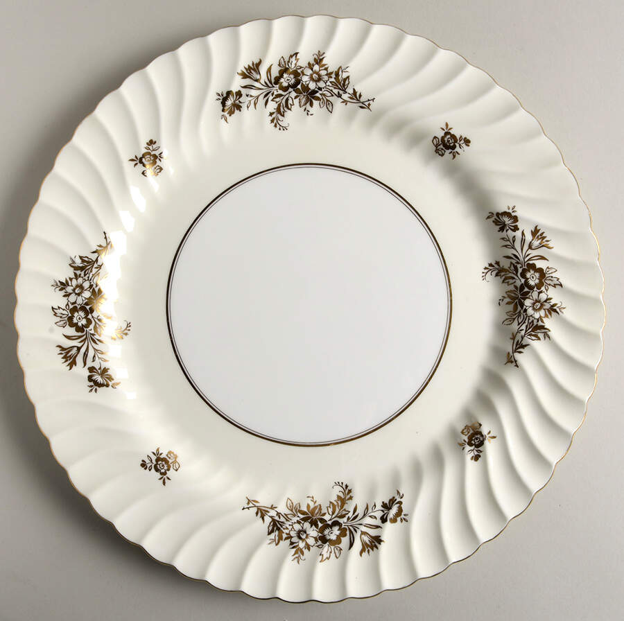 H5006 12" Chop Plate (Round Platter) by Minton-1