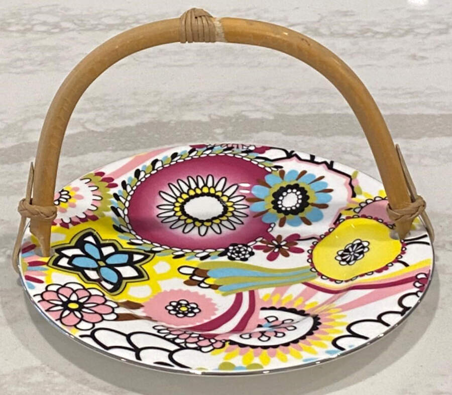 Margherita Handled Bread and Butter Plate by Missoni Home-1