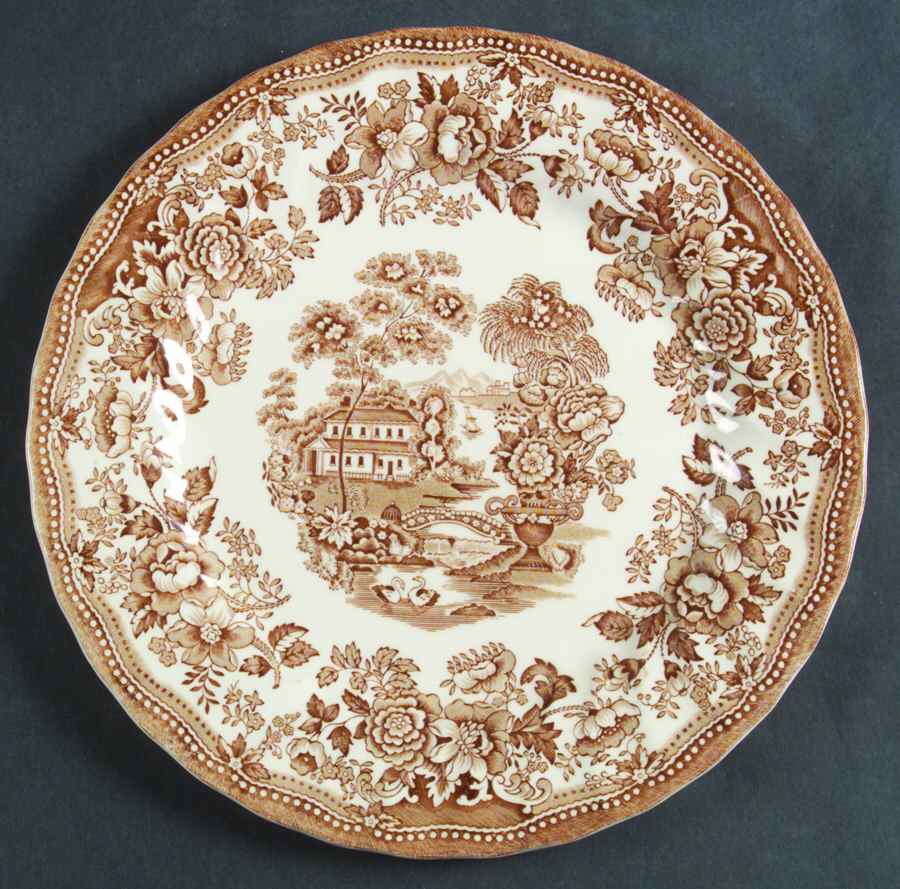Mandarin Dinner Plate by Myott Staffordshire-1