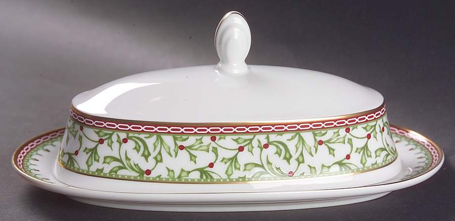 Holiday Traditions 1/4 Lb Covered Butter by Mikasa-1