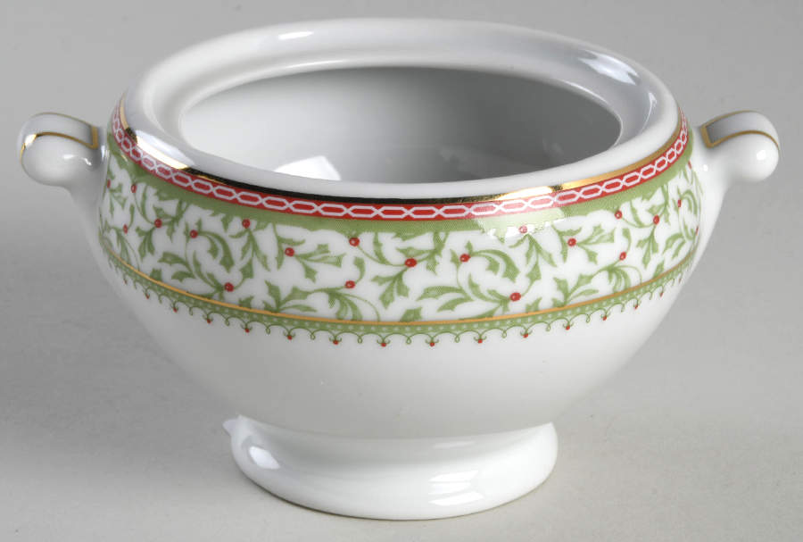 Holiday Traditions Sugar Bowl No Lid by Mikasa-1